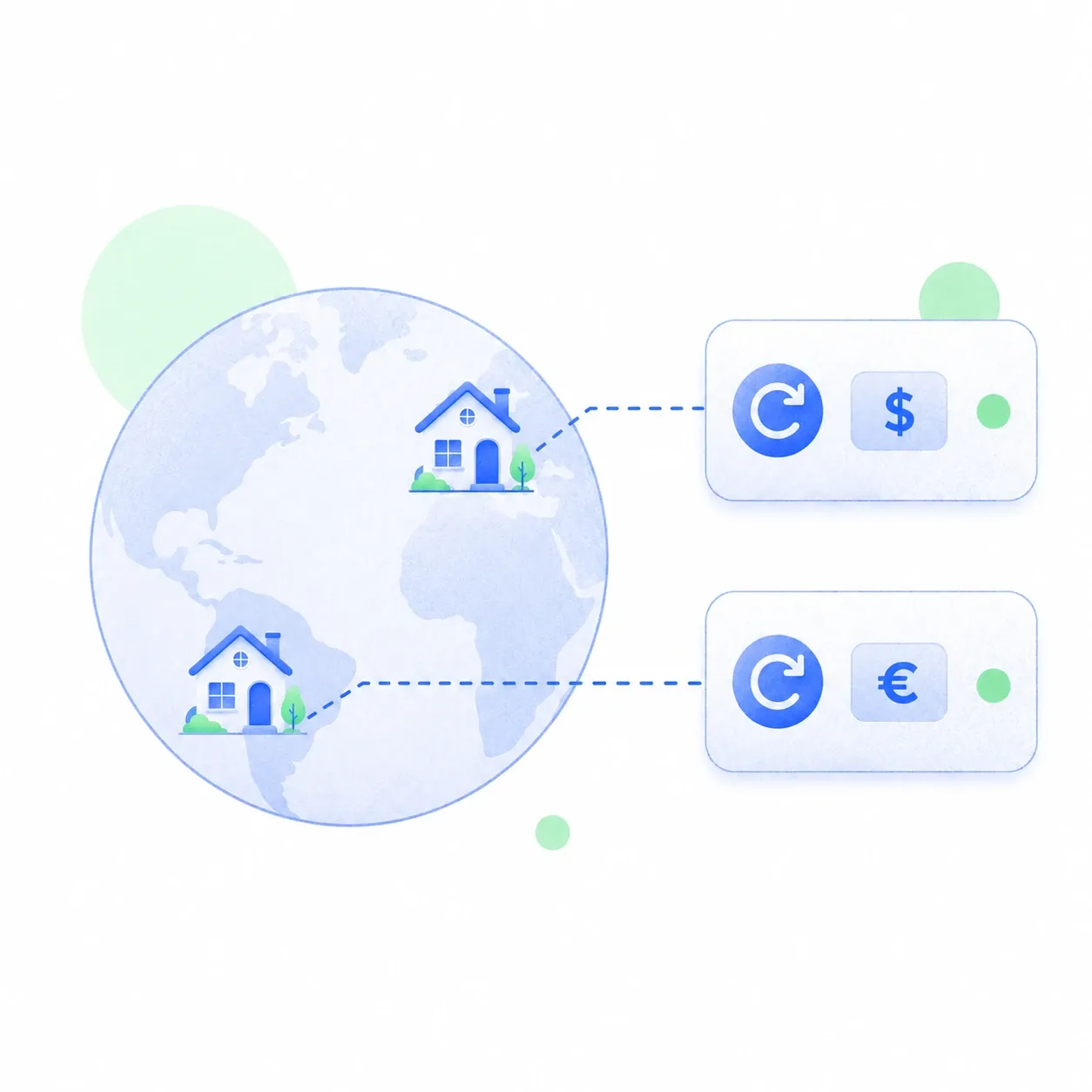 An illustration of a residential IP performing brand protection tasks